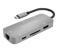 Terratec Terratec Connect C8 Usb 2.0 TypE-C Grigio T_0009_6050203 Informatica