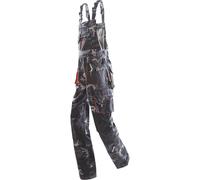 Terratrend Salopette Job grigio/nero 54