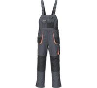 Terratrend Salopette Job grigio scuro/nero 50