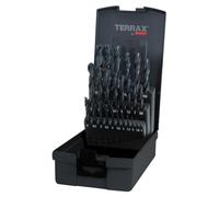 TERRAX A245020 - Juego herramientas de roscar 37 piezas - Estuche metálico