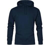Terrax Basic Felpa con cappuccio blu scuro 5XL