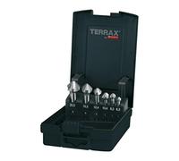 Terrax by Ruko Di Cono svasare e sbavare in set DIN 335 forma c 90 ° HSS in cas
