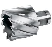 TERRAX by RUKO - Punta a nucleo HSS Ø 28 mm x 30 mm, codolo Weldon 19 mm - alta velocità, durata prolungata, senza centraggio - per trapani a colonna e magnetici