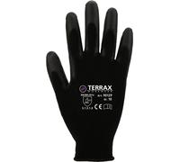 Terrax Workwear Guanto a maglia fine nero 10