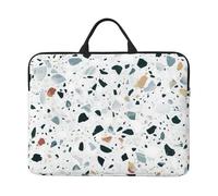 Terrazzo Marmo Pastello Stampa 14 "Laptop Case Sleeve Notebook Cover Bag Per Quotidiano Lavoro Viaggi di Lavoro Borsa Borsa