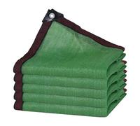 Terrazzo Rete Ombreggiante 80% Telo Parasole con Occhielli Permeabile all'Acqua Panno Ombra 8x15 8x20 10x10 10x15.0 m per Giardino Balcone(6.0x10.0 m)