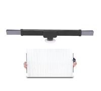 Terre cesoie per auto pieghevole extra grandiose, bloccante UV | Privacy magnetico Somma solare automatico per la protezione dei finestrini posteriori Cover del veicolo di calore Schermo di calore