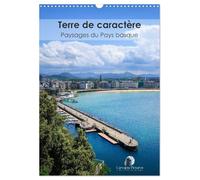 Terre de caractère - Paysages du Pays basque (Calendrier mural 2027 DIN A3 horizontal), CALVENDO calendrier mensuel: Un voyage visuel à travers la ... océan sauvage et villages authentiques.