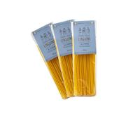 Terre Dei Trulli Linguine Al Limone - 3 Confezioni Da 250g | Pasta Artigianale Tradizionale 100% Italiana | Pasta Di Semola Di Grano Duro | Made In Italy