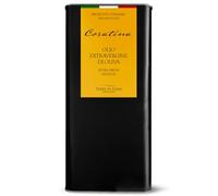 Terre di Lidia - Olio extravergine di oliva - 1 Latta da 5 L- Filiera corta, Campagna 2024/2025, Estratto a freddo - Varietà Coratina, Gusto Intenso - Produzione 100% italiana