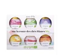 Terre d'Oc Cofanetto 6 thes bianco organico aromatise