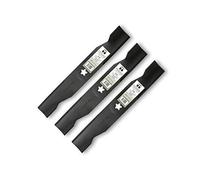 Terre Products, confezione da 3 lame per tosaerba a sollevamento alto, ponte da 121 cm, compatibili con Poulan, Craftsman, Husqvarna YTH22V46, YTH24V48, ricambio per 180054, 173920, 532180054,