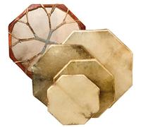 Terre - Tamburo di argilla refrattaria, 8 angoli, 70 cm