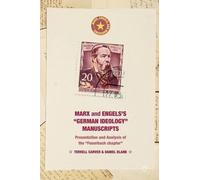 Terrell Carver Daniel B Marx and Engels's "German ideology" Manuscr (Tascabile)