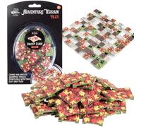 Terreno Avventura Mostro - Pacchetto di Espansione Piastrelle del Pavimento Forestale da 50 Pezzi - Set di Piastrelle 1x1 Dipinte - Incredibile T