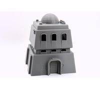 Terreno Galattico Sci-Fi - Casa del deserto a due piani con cupola | Tavolo stampato in 3D compatibile con SW Legion (35 mm), Imperial Assault (28 mm) e 15 mm di gioco (35 mm (Legion))