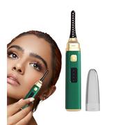 Terrer riscaldato, bigodino di ciglia elettriche, strumento di ciglia a riscaldamento rapido, portatile e adatto ai viaggi, risultato duraturo, 15x2x2cm/5.91x0.79x0.79 pollici per viaggi all'aperto
