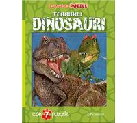 Terribili dinosauri. Finestrelle in puzzle