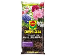 Terriccio COMPO SANA 80 Litri per Azalee Ortensie Camelie Rododendri Acidofile