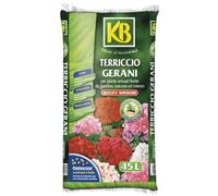 KB TERRICCIO GERANI E PIANTE FIORITE 50 LT