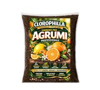Terriccio per Agrumi Professionale - Substrato Premium con Pomice, Fibra di Cocco e Humus di Lombrico - Terreno Drenante per Limoni, Aranci e Piante in Vaso - Clorophilla (5 Litri)