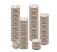 Terriccio per Piante da Interno,100 pezzi di concime starter - terriccio di torba biologico da 30 mm da vaso - per esterno, ortaggi, fiori, alberi, cactus, orchidee, bonsai, monstera, agrumi