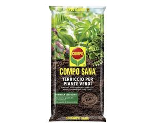 Terriccio per piante verdi Compo Sana 10 l