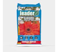 Leader, Terriccio Universale, Ideale per Piante Verdi e da Fiore, Da Giardino, Terrazzo ed Interni, con Fertilizzante e Perlite, Migliora Radicazione, Drenaggio e Vegetazione, Sacchetto da 10L