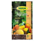 Terflor TERRICCIO TORBA PER AGRUMI LIMONI ARANCE PIANTE SUBSTRATO 20 45 Lt