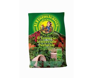 TERRICCIO UNIVERSALE COLTIVAZIONE RINVASO DA 45 LITRI 5 SACCHI - EUROTERRIFLORA