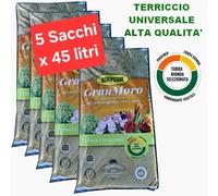 Terriccio universale Terflor ALTA QUALITA' 5 sacchi X 45 lt Professionale