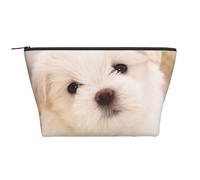 Terrier bianco dell'altopiano occidentale, Borsa da toilette Borsa per trucco Borsa per cosmetici Borsa da toilette da viaggio portatile