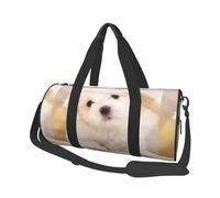 Terrier bianco dell'altopiano occidentale, Borsone da viaggio di grande capacità Borsa rotonda Borsa da viaggio sportiva Borsa da viaggio Borsa da fitness