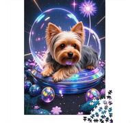 Terrier dello Yorkshire 1000 Pezzi Puzzle Intrattenimento Puzzle Per Adulti Multicolore Gift Gioco Familiare Per Adulti E Da Adolescente 1000pcs (75x50cm)