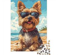 Terrier dello Yorkshire 1000Pcs Puzzle Classici Intrattenimento Puzzle Per Adulti Gift Gioco Familiare Per Adulti E Da Adolescente 1000pcs (75x50cm)