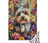 Terrier dello Yorkshire 1000Pcs Puzzle Classici Rilassamento Puzzle Per Adulti Regalo Gioco Familiare Per Adulti E Da Adolescente 1000pcs (75x50cm)