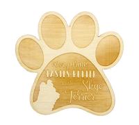 Terrier di seta sottobicchiere di compensato Art-Dog