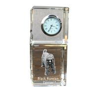 Terrier Nero Russo cane con orologio al quarzo Art-Dog