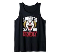 Terrificante Clown Face Killer Costume Horror Vibes Canotta