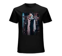 Terrifier 2 Movie Art The Clown T-Shirt Cotton Men Summer Fashion Black Tee L