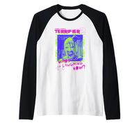 Terrifier 2 Neon Who's Laughing Now Art The Clown Horror Maglia con Maniche Raglan