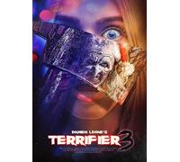 Terrifier 3 Christmas locandina Arte The Clown Horror Movie Stampa Damien Leone