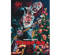 Terrifier 3 Christmas locandina Arte The Clown Horror Movie Stampa Damien Leone
