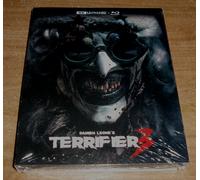 Terrifier 3 (TERRIFIER 3) Nuovo Sigillato 4K UHD + Blu-Ray Slipcover Terrore