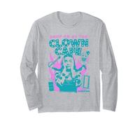 Terrifier Drop on By The Clown Cafe Pastel Horror Movie Maglia a Manica