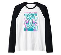 Terrifier Drop on By The Clown Cafe Pastel Horror Movie Maglia con Maniche Raglan