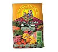 TERRIFLORA Torba bionda, per tutti i tipi di piante bulbose, conf. 80 lt