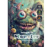 Terrifyingly Fun Monster Coloring Book for Adults: A Creepy Mini-Monsters Coloring Pages for Relaxation and Stress Relief/Perfect for Kids, Teens, and Adults.