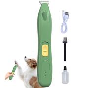 Terrimatore della per cani per la toelettatura, trimmer dei piedi per cani | Terrimer per capelli per animali domestici | Fede a basso rumori a basso tasso di rasoio per la spazzatura del rasoio ricar