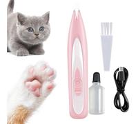 Terrimatore per capelli di per cani, trimmer di per cani,Rifere di piede per silenzioso preciso sicuro | Forniture di toelettatura per gatti portatili velocemente comodi per il salone professiona